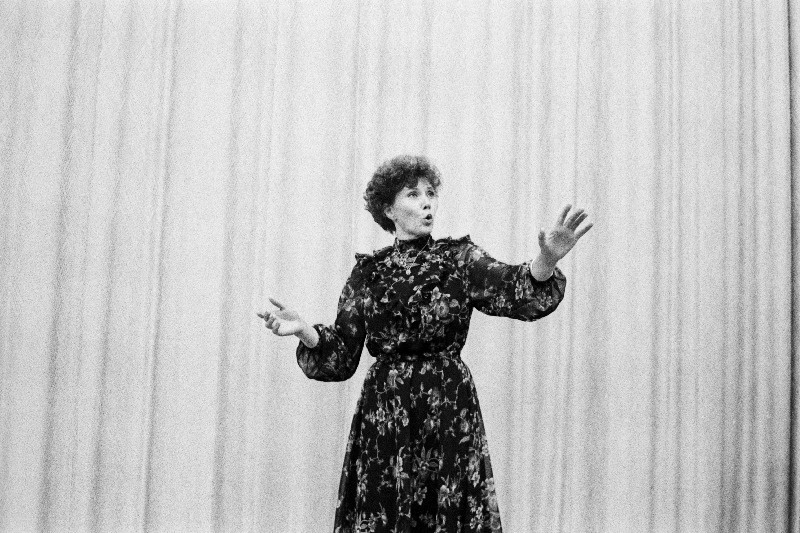 RAT "Estonia" solistide kontserdil Moskvas esineb 
Leili Tammel.