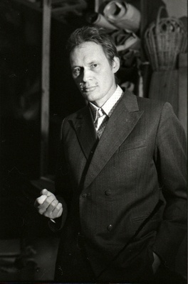 Kunstnik Peeter Mudist oma ateljees Pikal tänaval.  duplicate photo