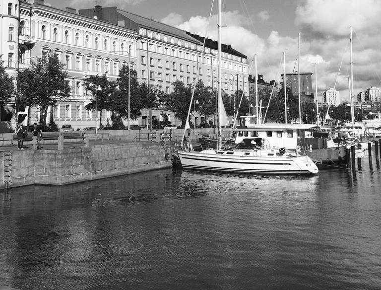 Pohjoisranta 12, 14, 16, 18. Pohjoissatama. rephoto
