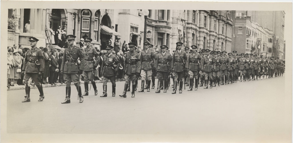 Funeral of Brigadier General Dodds, Montreal, August 24, 1934