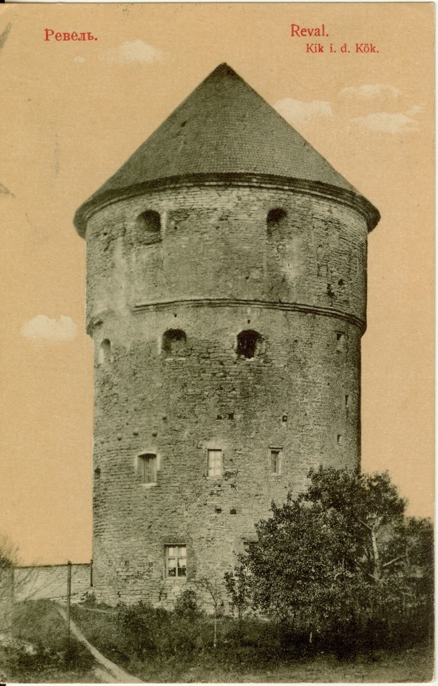 postkaart Tallinna vaatega 20.saj. esimesel poolel