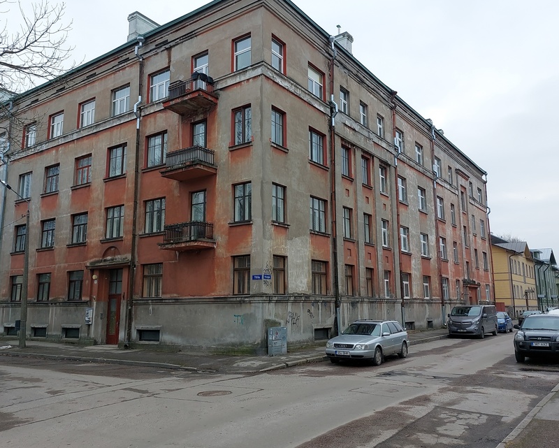 Tallinn, Masinaehitustehase tööliste elamu Tõllu tänavas rephoto