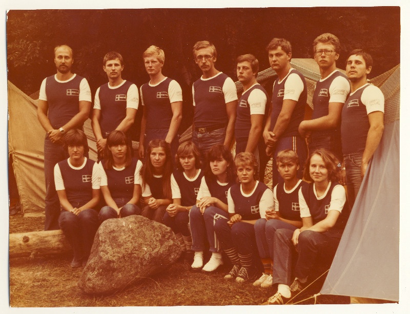 EÜE-85 rühmade grupipildid II. Pivarootsi rühm