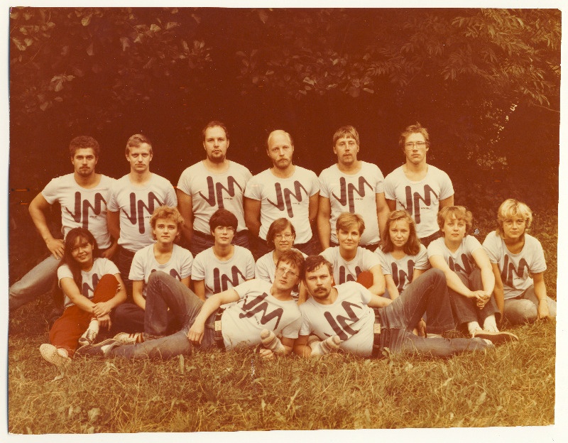 EÜE-85 rühmade grupipildid II. Pöide rühm