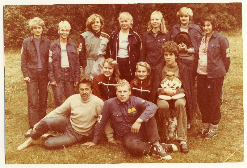 EÜE-85 rühmade grupipildid II. Raudtee rühm