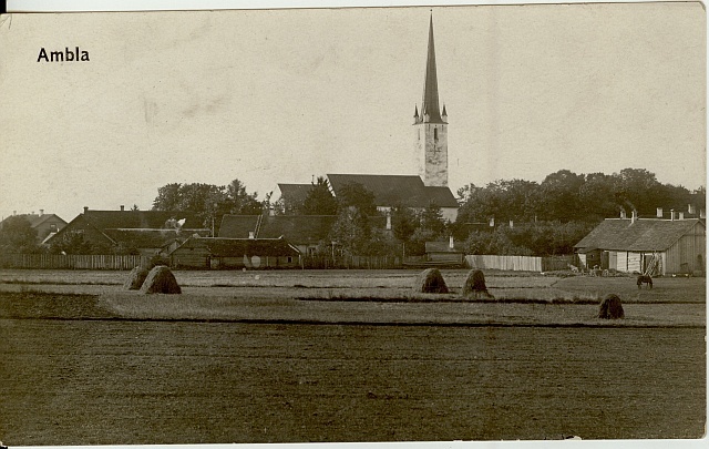 foto Ambla vaade 1920-30-ndatel a.