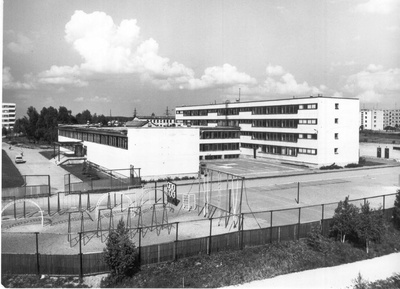 Foto. Võru I Keskkool 1984.a.  duplicate photo