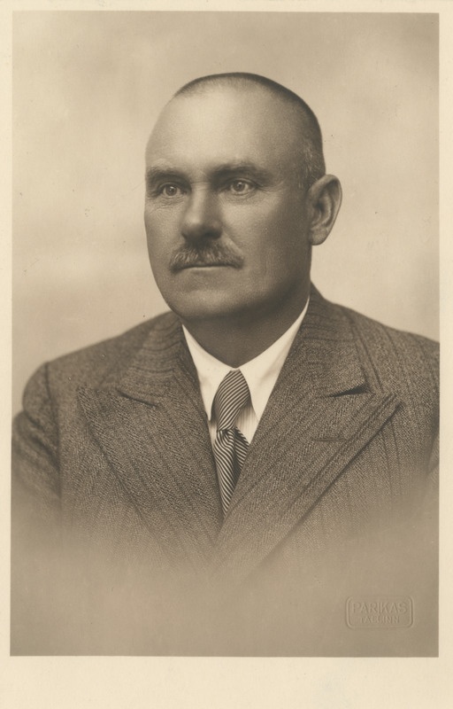 Julius Aamisepp, Eesti Kartulikasvatamise Ühingu esimees ja Jõgeva Sordikasvanduse Kartuliosakonna juhataja, portreefoto