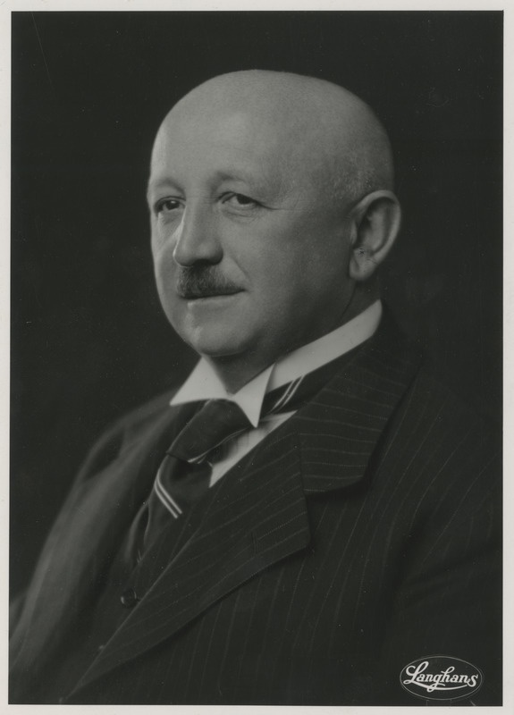 Rudolf Beran, Tšehhoslovakkia riigitegelane,portreefoto