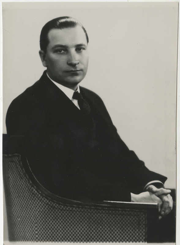Alfreds Beržinš, läti riigitegelane, minister, portreefoto