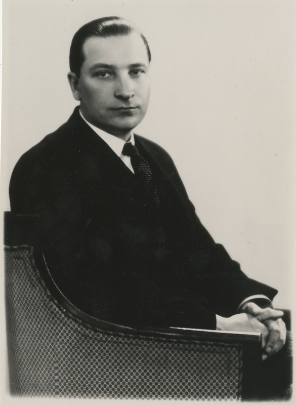 Alfreds Beržinš, läti riigitegelane, minister, portreefoto