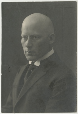 Rudolf Bernakoff, eesti arstiteadlane ,Tartu linnavolinik,Tartu Erakliiniku juhataja, portreefoto  duplicate photo