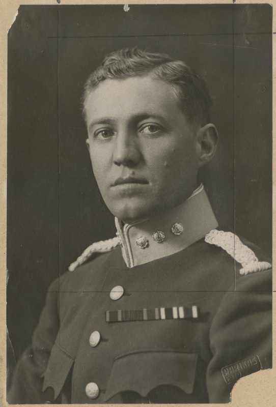 Martin Ekström, kolonel, Soome vabatahtlike 1. salga ülem, portreefoto