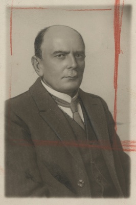 Reinhold Fridolin, eesti seltskonnategelane Riias, portreefoto  duplicate photo