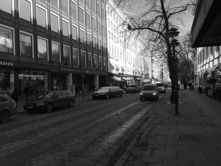 Pohjoinen Esplanaadikatu (Pohjoisesplanadi) 41, 39, 37, 35 rephoto