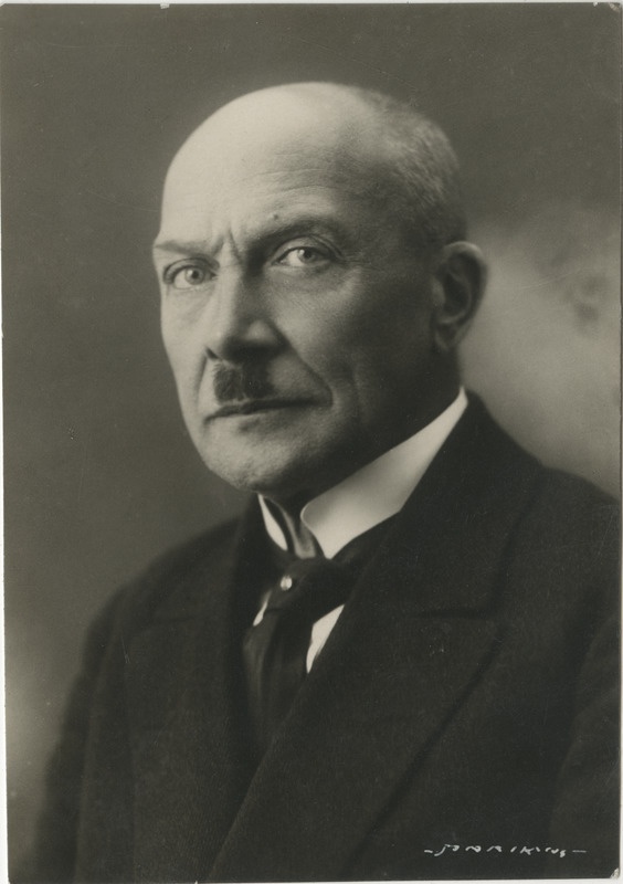 Rudolf Georg Gabrel (Gabriel), notar, kohtuminister, portreefoto