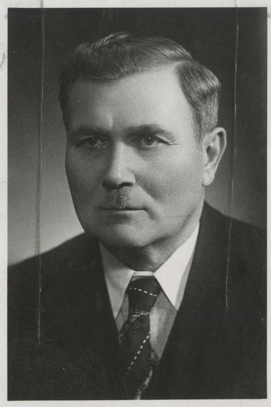 Rudolf Hagel, Tartu raudteelane ja kaitseliitlane, portreefoto