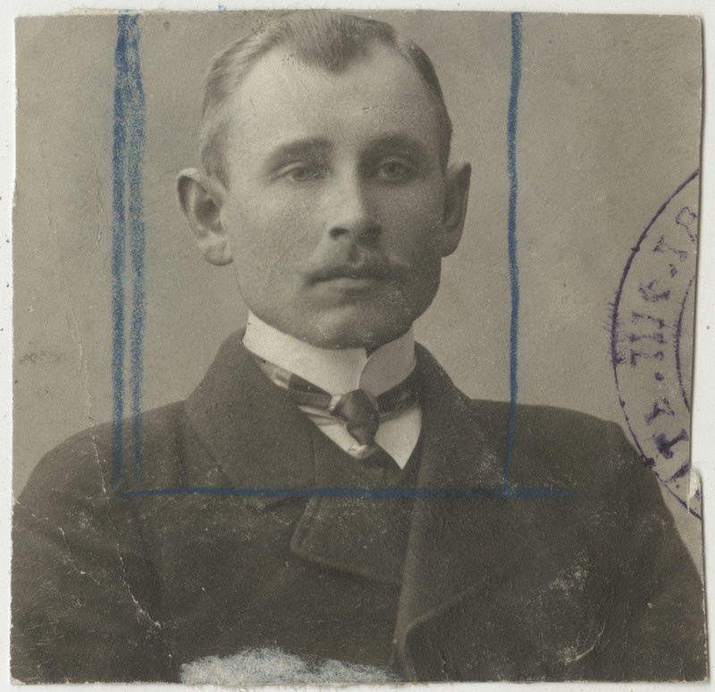 Julius Hendrikson, eesti taluomanik,ja seltskonnategelane, portreefoto