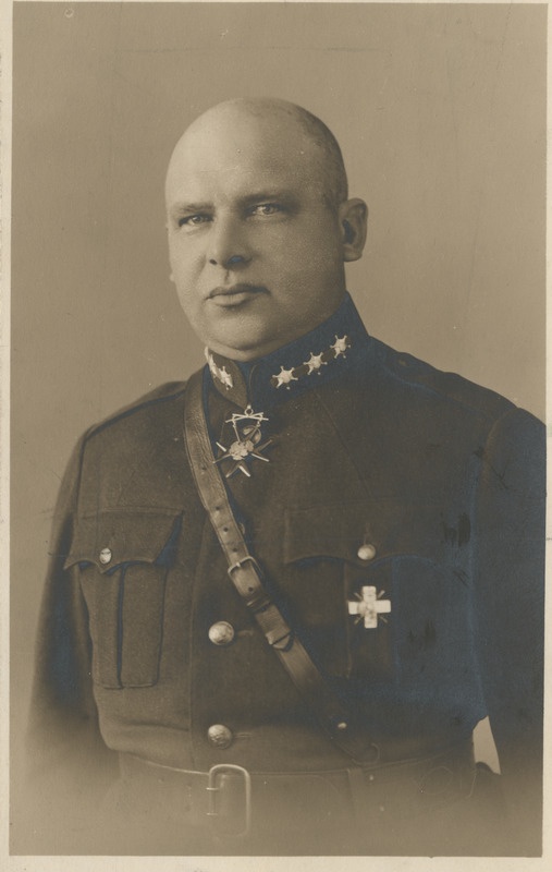 Bernhard Johanson, eesti sõjaväelane, portreefoto