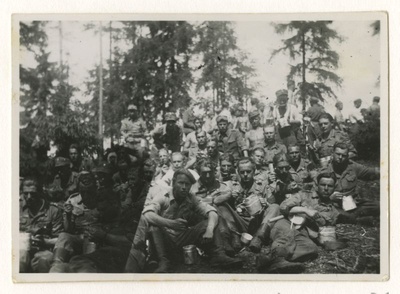 Soomepoisid Jalgala laagris 1943.a. I pataljon lasketiirul Jalgalas 1943  duplicate photo