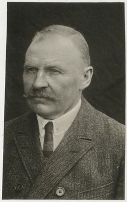 Hans Kalberg, põllumees ja seltskonnategelane,(Kolgas), portreefoto  duplicate photo