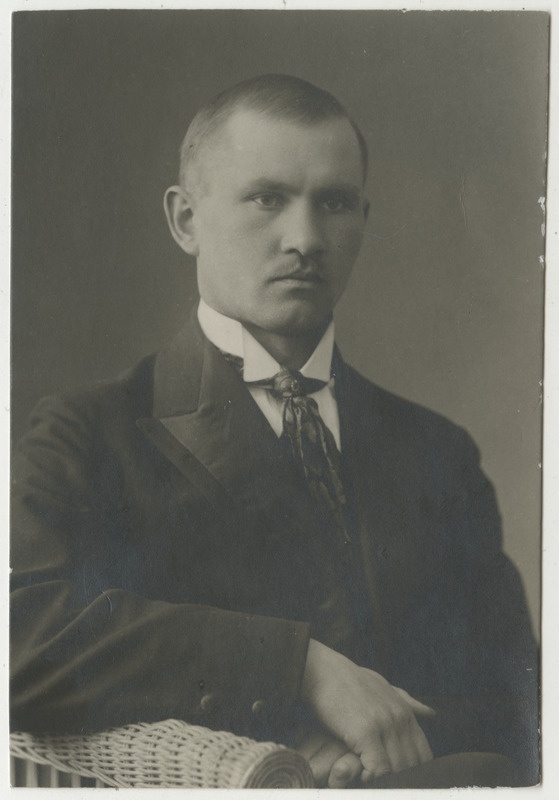 Hans Kalm, seltskonnategelane Tartus, portreefoto