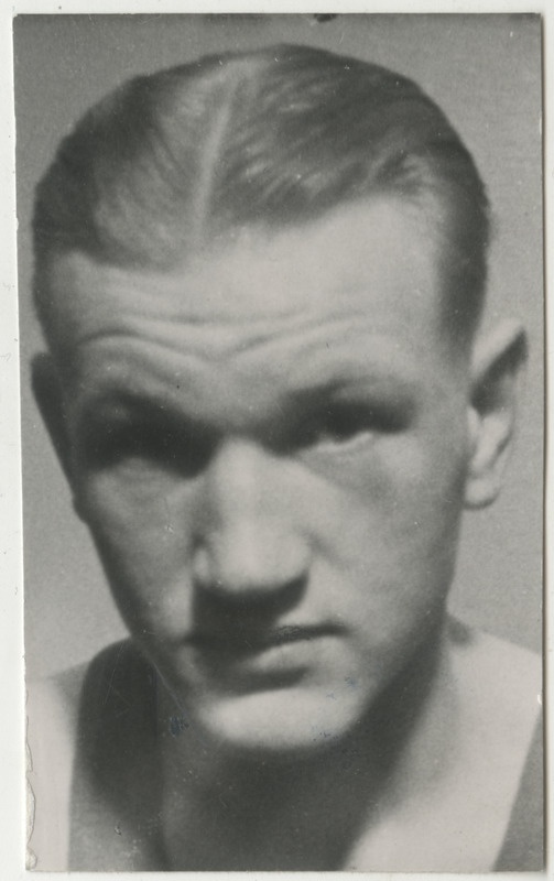 Poksija Harald Kanepi, portreefoto