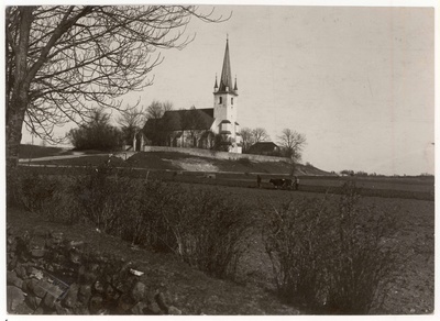 Harju-Madise Holy Mattias Church. Panoramic view of NW  similar photo