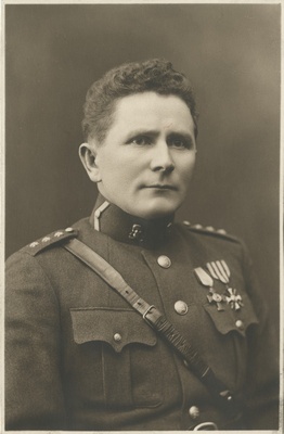 Kapten Rudolf Kuslap, 1. Tartu komandant peale Tartu vabastamist 1919. a.  duplicate photo