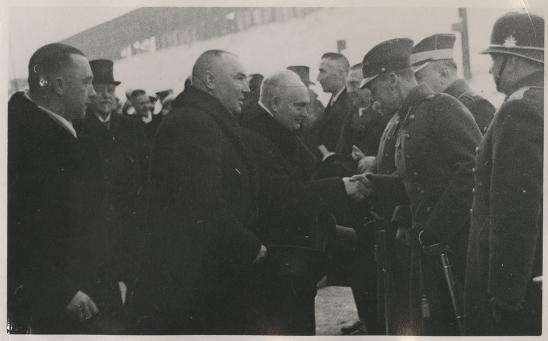 Läti vabariigi president Albert Kviesis kohtumisel