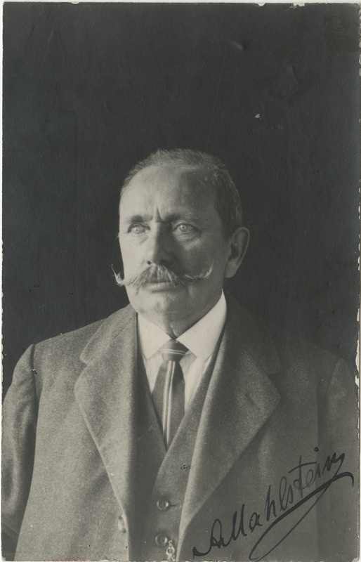 Õpetaja Aleksander Mahlstein, 1920ndad