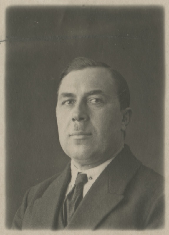 Eesti rongijuht Johannes Milk (Milt)
