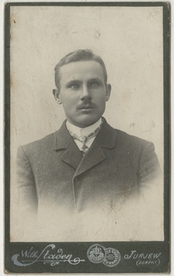 Eesti kalur ja seltskonnategelane Joosep Muutra  duplicate photo