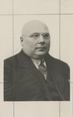 Eesti Ühistegelise Liidu Tartumaa revident-instruktor Aleksander Mälberg  duplicate photo