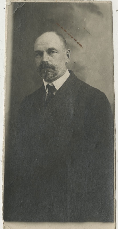 Insener Juhan Orav, portreefoto