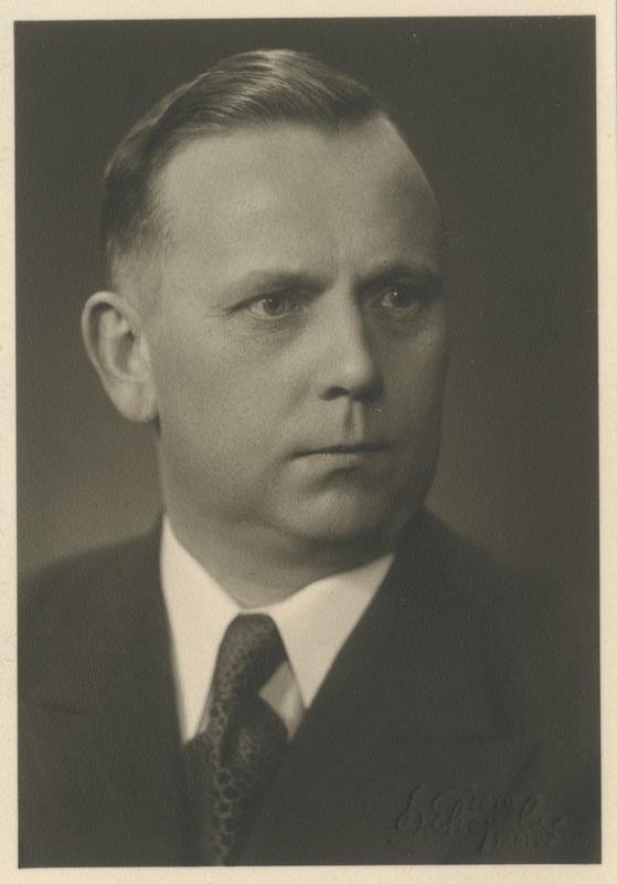 Insener, Tartu linnainsener ja linnaarhitekt Voldemar Onton, portreefoto