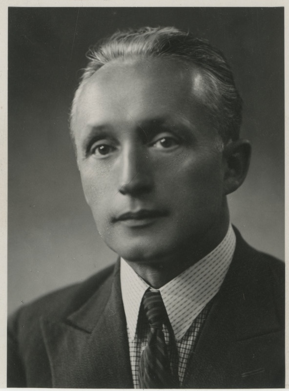 Farmakoloogiadoktor Hermann Paris, portreefoto