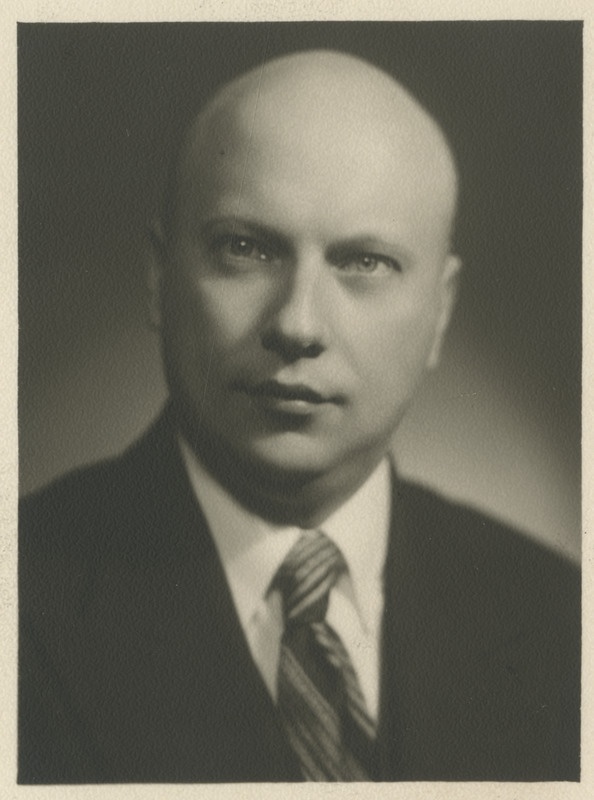 Herbert Normann, Tartu Ülikooli arstiteaduse ajaloo õppejõud, sisehaiguste eriarst ja seltskonnategelane, portreefoto