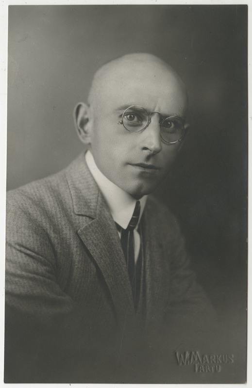 Näitleja Ferdinand Pettai, portreefoto