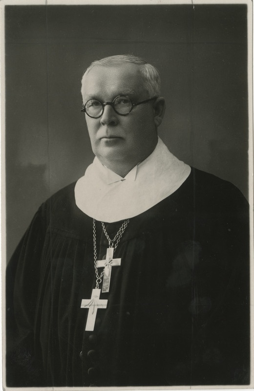 praost Gustav Julius Rutopõld, Tartu Peetri koguduse 1. pihtkonna õpetaja ja Tartu praost, portreefoto