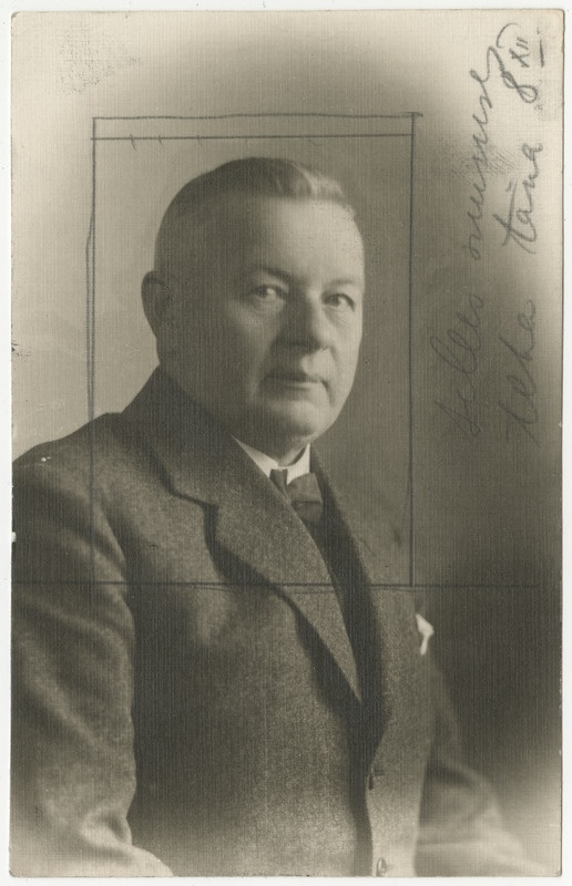 Aleksander Ruuben, Tartu majandus- ja seltskonnategelane, Tartu Linnapanga nõukogu esimees, portreefoto