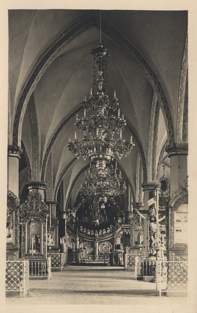 Interior of the Church of Narva LORD
