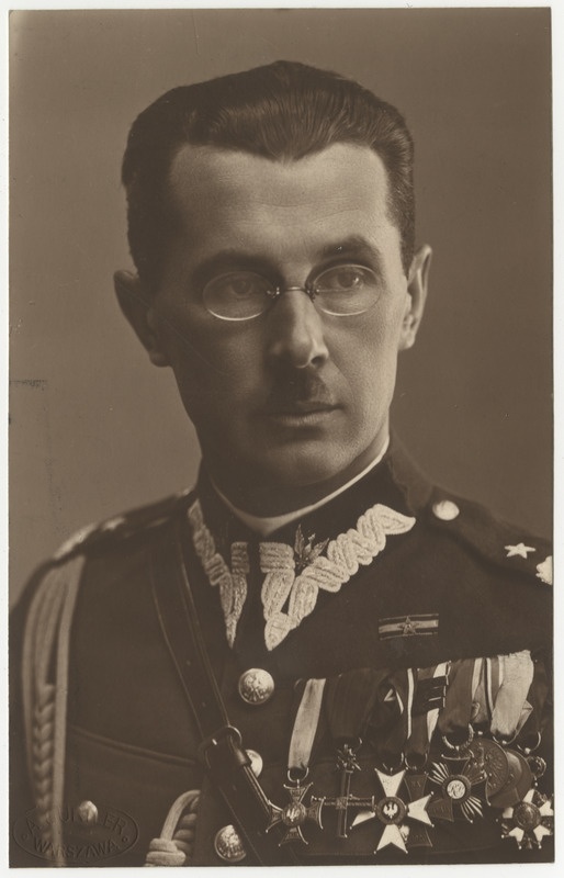 Wacław Teofil Stachiewicz, Poola armee  kindralmajor, Kindralstaabi ülem (1935-1939), sõjaline kirjanik, portreefoto