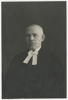 Arnold-Ferdinand Tammik oli eesti vaimulik ja kooliõpetaja, fotoportree  duplicate photo