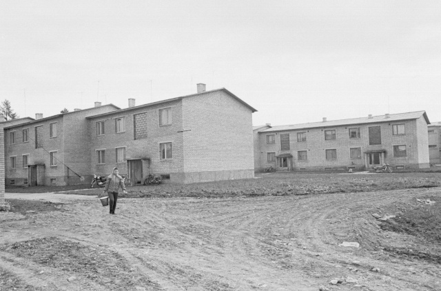 Vinni Näidissovhoostehnikum. Korterelamud.