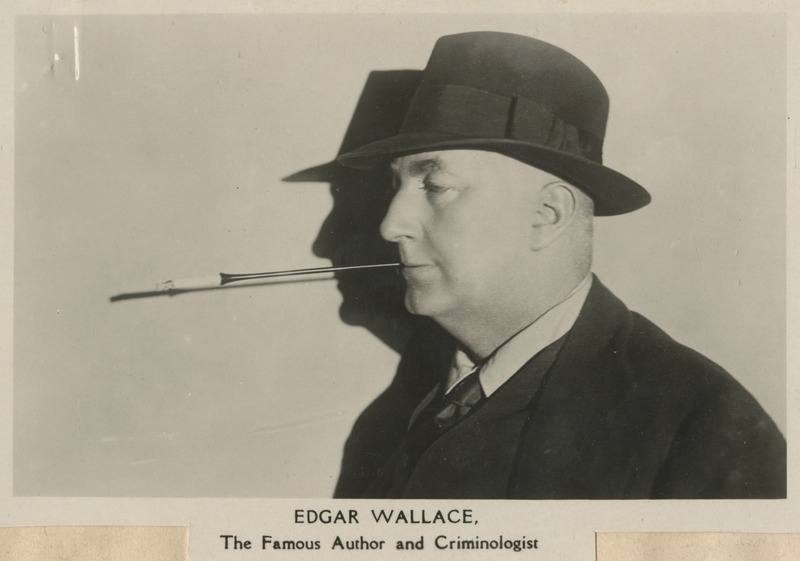 Edgar Wallace, inglise kirjanik ja kriminalist, foto