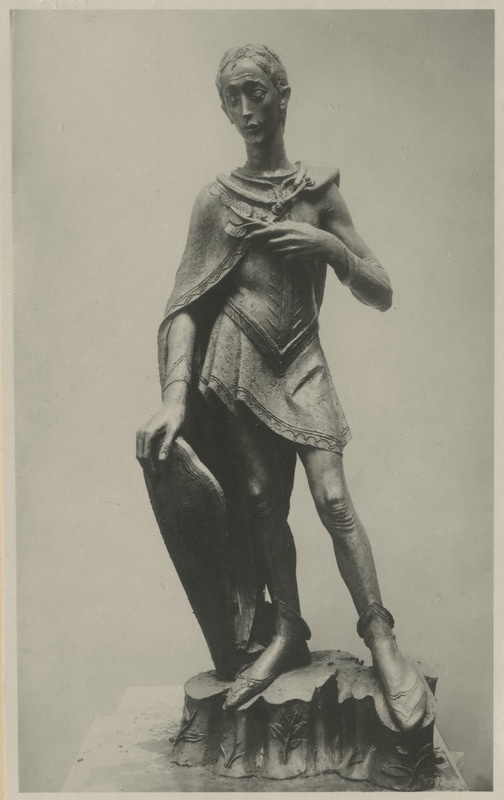 Püha Venzel, Böömi valitseja ja tšehhide kaitsepühaku skulptuur, foto
