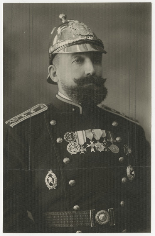 Theodor Vedler, eesti kellassepp, tuletõrjuja ja seltskonnategelane, portreefoto