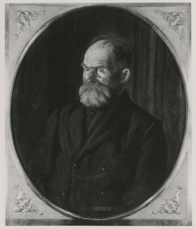 Jaan Weidermann, eesti kooliõpetaja, ühis-ja seltskonnategelane, portreefoto