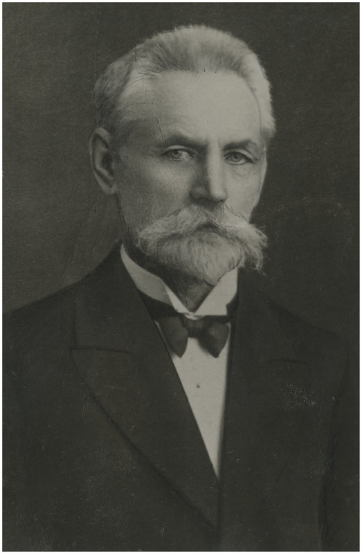 Johannes Vihalem (Wihalem), eesti kohtuametnik ja notar, portreefoto